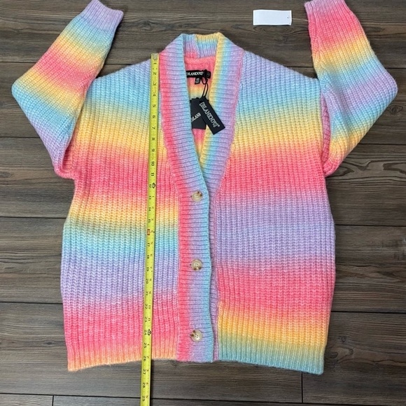 Blank NYC rainbow sweater - Picture 9 of 11